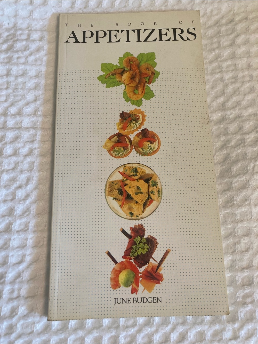 VTG The Book of Appetizers by June Budgen
